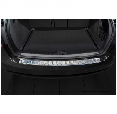 Protector Paragolpes Trasero Acero Inox Audi A4 B8 Avant Facelift 2012- 'Ribs'